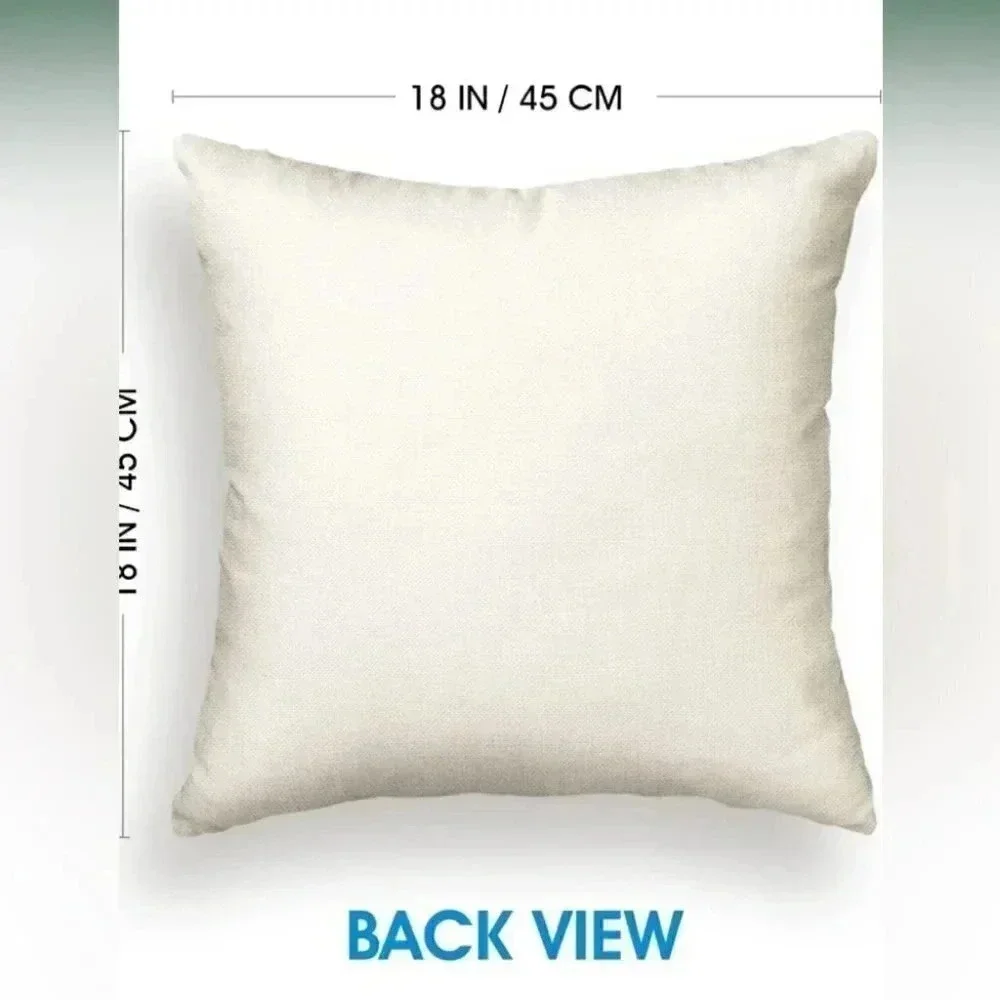 Christmas Throw Pillow Cover, 18 x 18 Inch